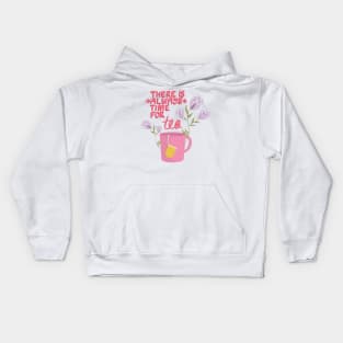 Always Time for Tea Kids Hoodie